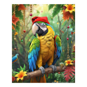 Foto Navidades Parrot As Santa Claus-76349