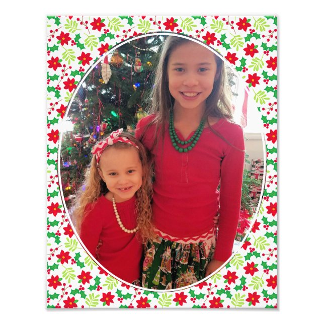 Foto Navidades Personalizado infantil 11 x 14 Super Cut (Frente)