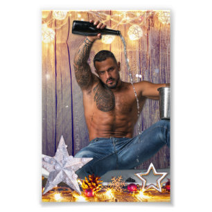 Foto Navidades SlipperyJoe estrellas doradas luces moja