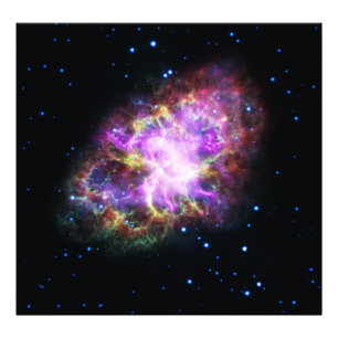 Foto Nebulosa de cangrejo Supernova Compuesto de hubble