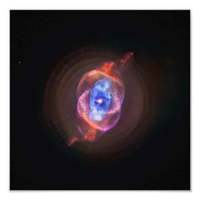 Foto Nebulosa de ojos de gato - Hubble / Chandra (Frente)
