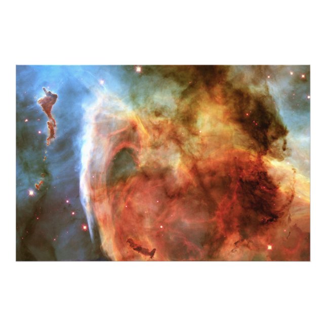 Foto Nebulosa Keyhole Dedo medio de Dios Carina Nebula (Frente)