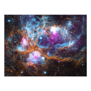 Foto Nebulosa Langosta - Paisaje Invernal Cósmico