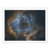Nebulosa Rosette con borde de Eric Dreher