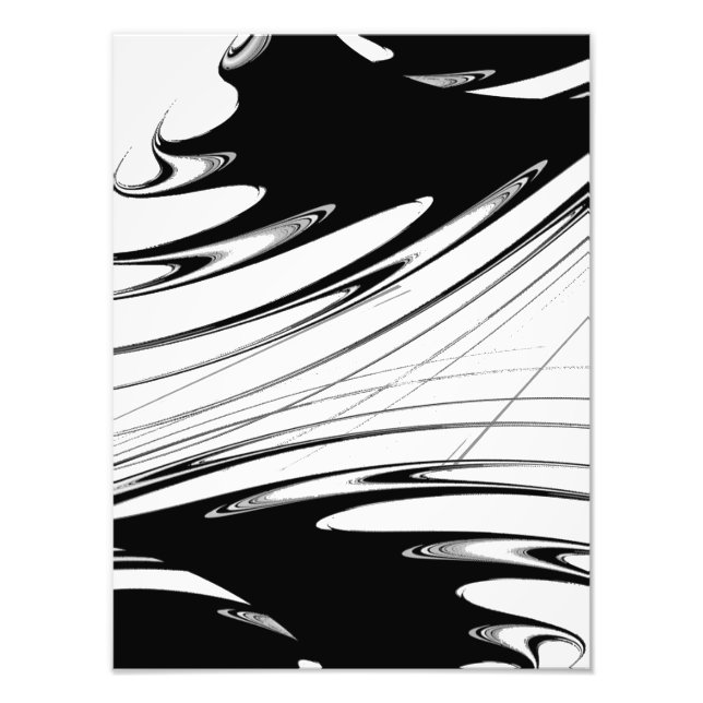 Foto Negro y Blanco Moderno (Frente)