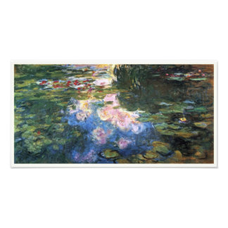 Foto Nenúfares por Claude Monet, Arte de Jardín Vintage
