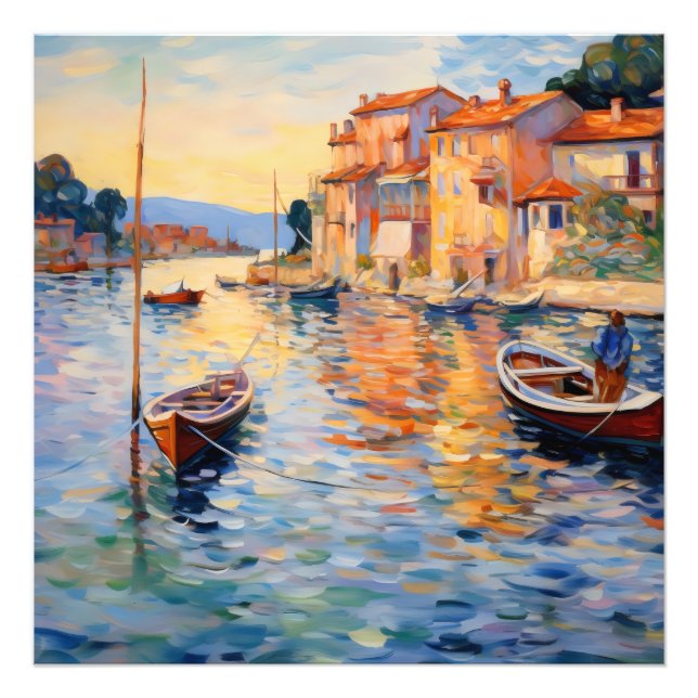 Foto Neoimpresionismo de puerto (Frente)