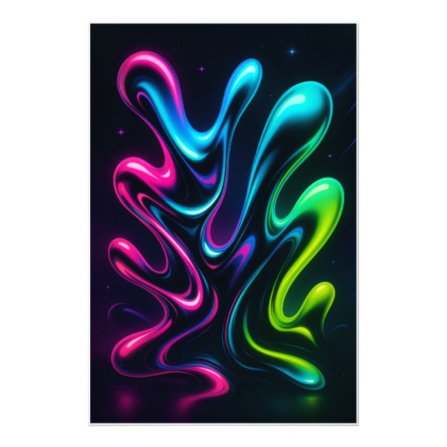Foto Neon Dreams II Posters & Prints (Frente)