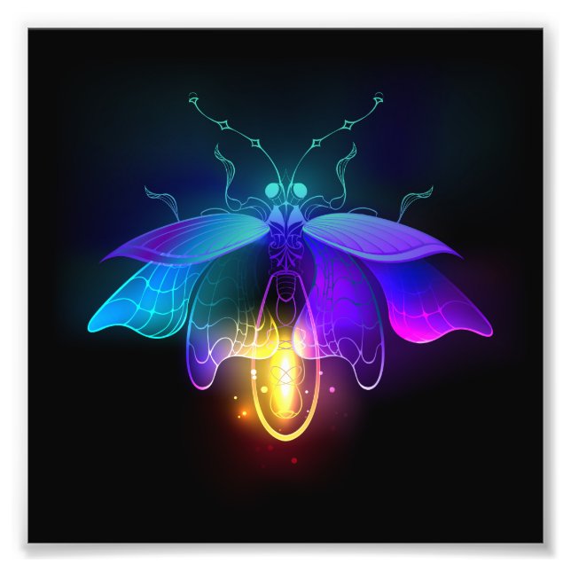 Foto Neon Firefly en negro (Frente)