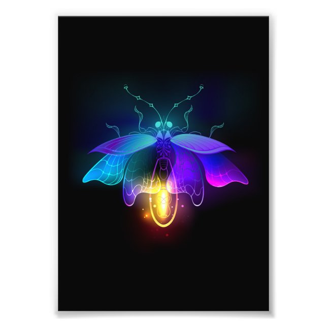 Foto Neon Firefly en negro (Frente)