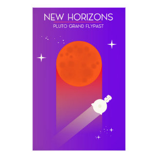 Foto New Horizons Pluto Grand Flypass arte espacial.