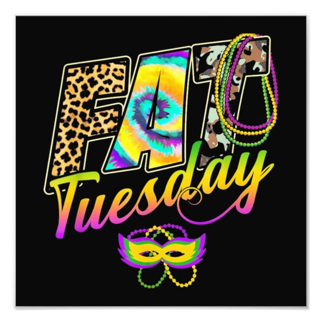 Foto New Orleans Mardi Gras Fat Martes (Frente)