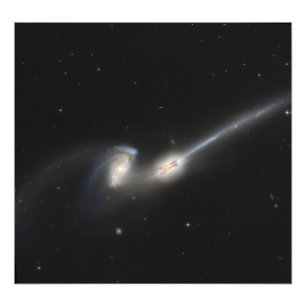 Foto NGC 4676, también conocida como las galaxias de ra