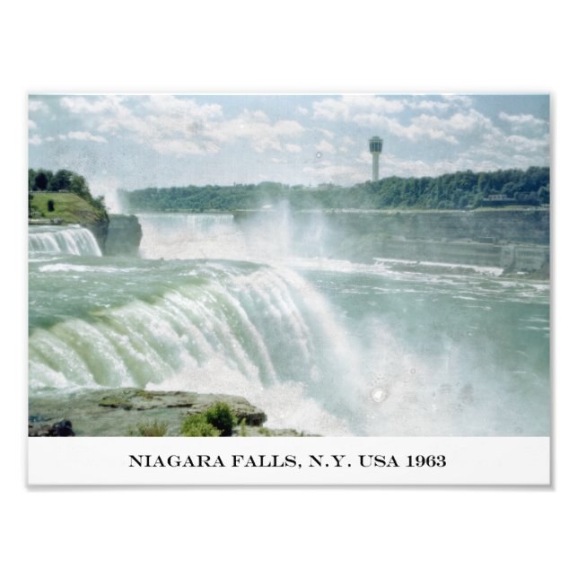Foto Niagara Falls New York Estados Unidos Impresión fo (Frente)