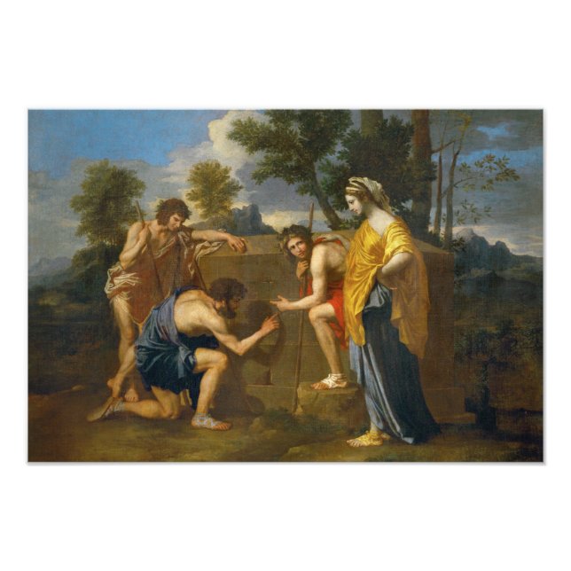 Foto Nicolas Poussin - Et in Arcadia ego (Frente)