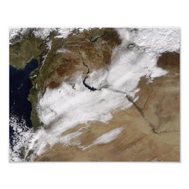 Foto Nieve en Siria (Frente)