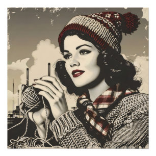 Foto Niña y Hilo Vintage