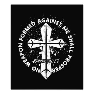 Foto Ningún arma formada contra mí prosperará la fe en