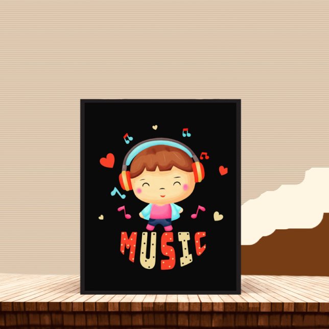 Foto Niño pequeño con música (Subido por el creador)