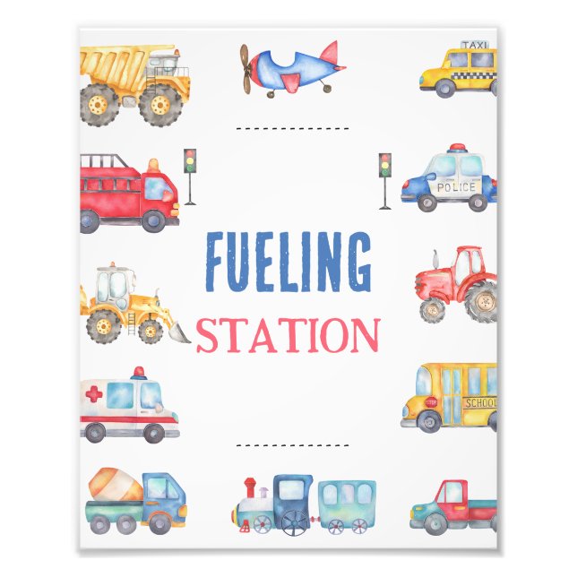 Foto Niños modernos transportan primer Rótulo Fiesta de (Frente)