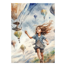 Foto niños volando cometas