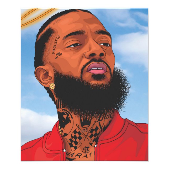 Foto nipsey hussle (Frente)