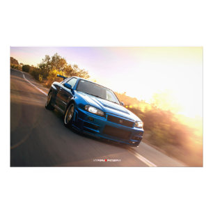 Foto Nissan GT-R R34 Skyline Specification Nur en Calif