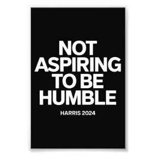 Foto No aspira a ser humilde feminista Kamala Harris