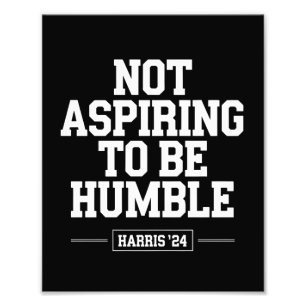 Foto No aspira a ser humilde Kamala Harris 2024