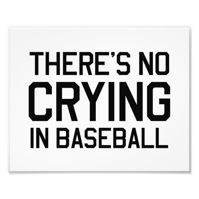 Foto No hay lágrimas en el béisbol (Frente)
