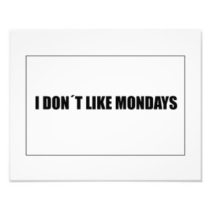 Foto No me gustan los lunes