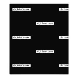 Foto No me importa el mensaje sarcástico, no me importa