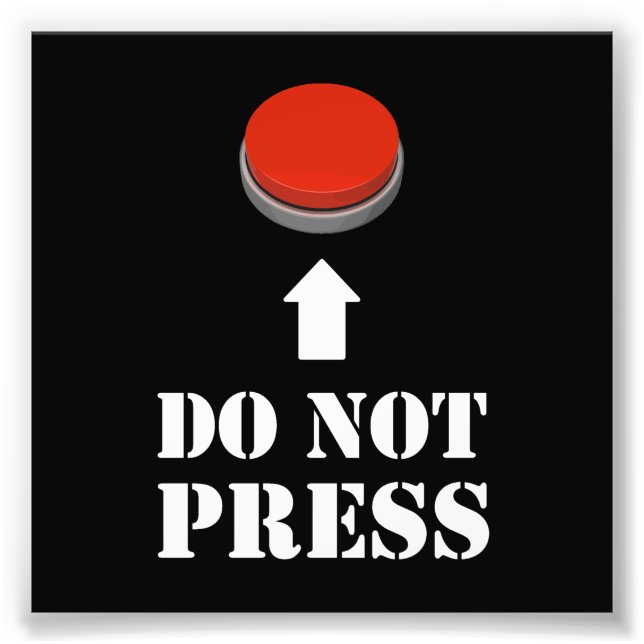 Foto No presionar el botón rojo (Frente)