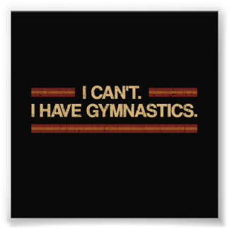 Foto No puedo tener gimnasia