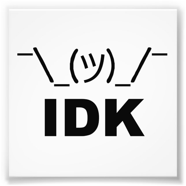 Foto No sé LOL (Frente)