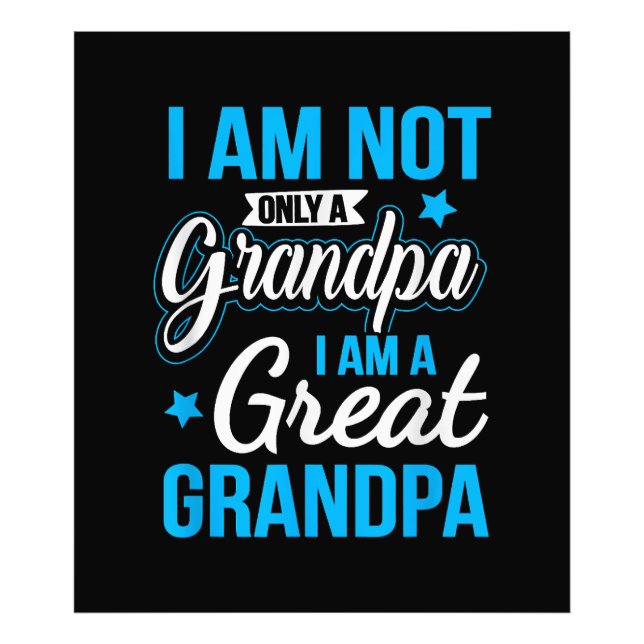 Foto No Sólo Un Abuelo, Soy Un Gran Abuelo (Frente)