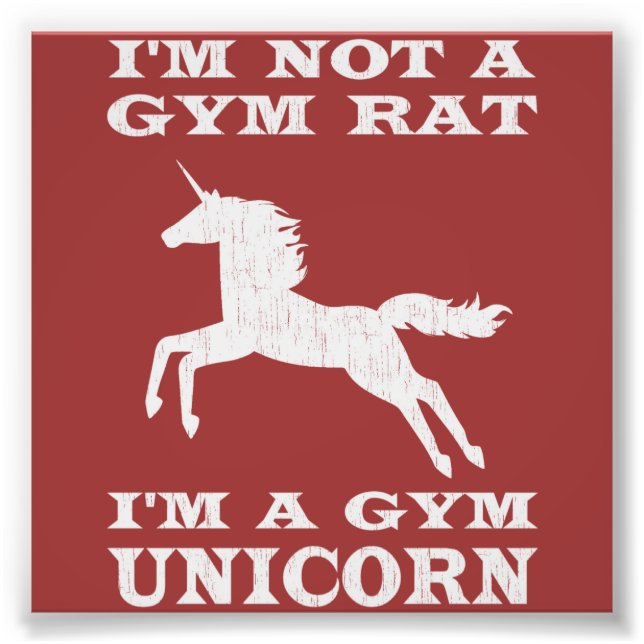 Foto No soy una Rata de Gimnasio, soy una Unicornio de  (Frente)