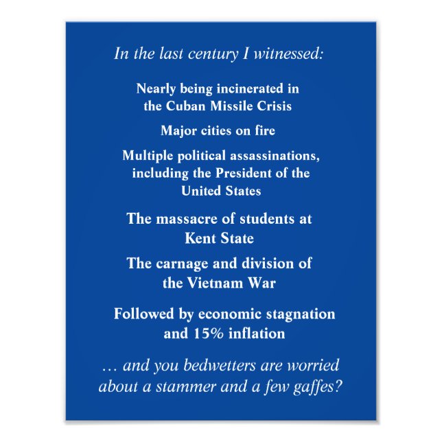 Foto No tengas tanto miedo de apoyar a Joe Biden (Frente)