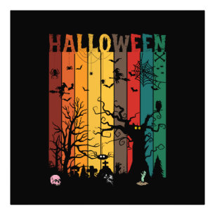 Foto Noche Colorida de Halloween