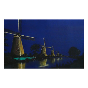 Foto Noche de Kinderdijk