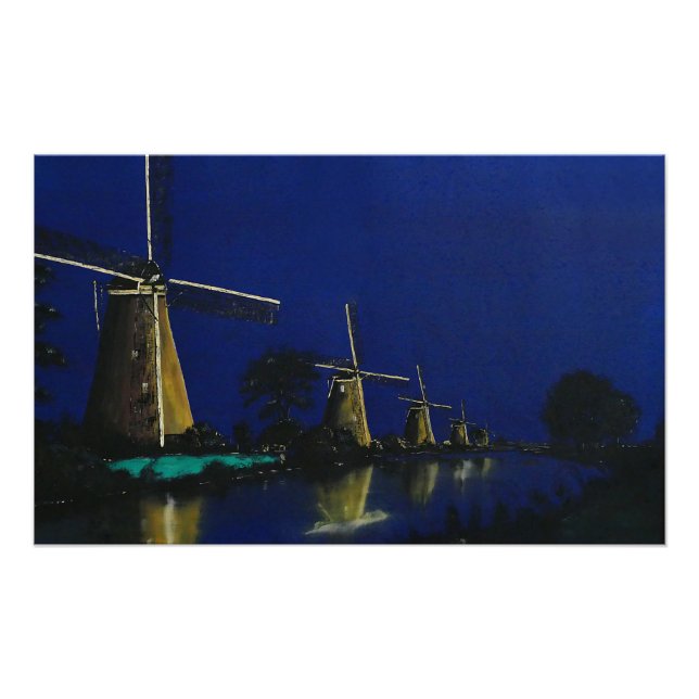 Foto Noche de Kinderdijk (Frente)