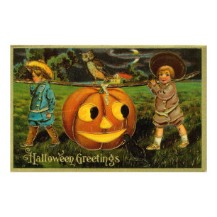 Foto Noche de la Cosecha de Jack-o-Lantern de Halloween