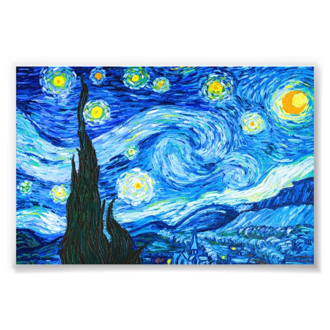Foto Noche Van Gogh Starry (Frente)