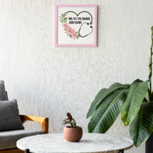 Foto Nombre de la enfermera veterana de registro de est