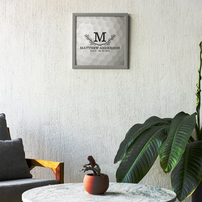 Foto Nombre del patrón de bola de golf personalizado Mo (Subido por el creador)