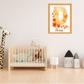 Foto Nombre inicial Nombre personalizado del decorador 