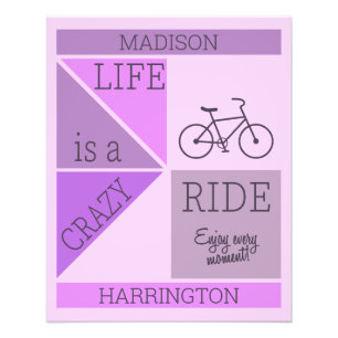 Foto Nombre personalizado / Vida de texto es un viaje l