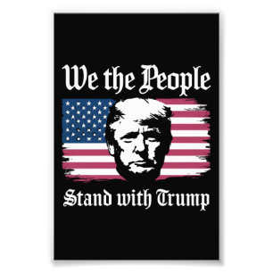 Foto Nosotros El Pueblo Apoyamos A Donald Trump Apoyo 2