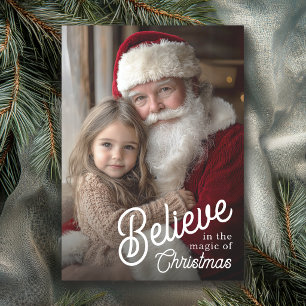 Foto nostálgica Cree en la magia de la Navidad