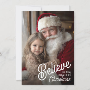 Foto nostálgica Cree en la magia de la Navidad